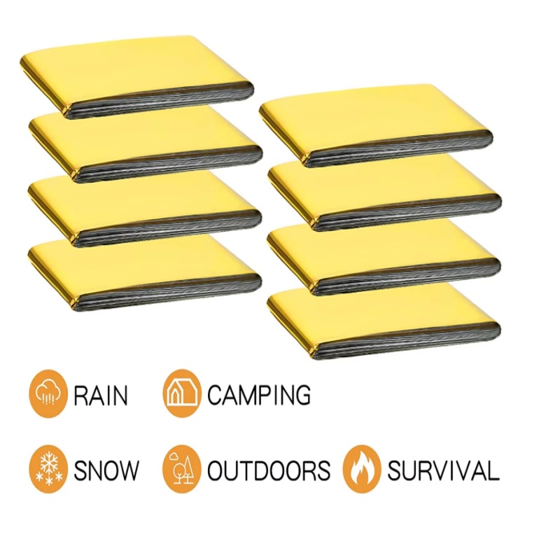 Confezione da 4 coperte termic - Survival Blanket Reflective recensione e prezzo