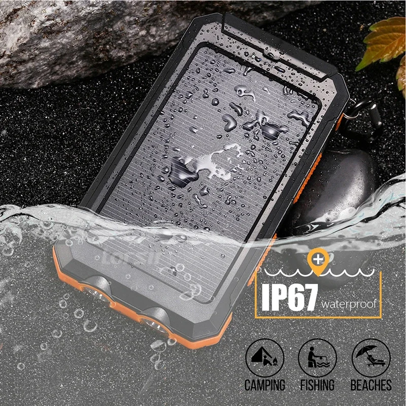 Power bank solare impermeabile - Solar Emergency Charger recensione e prezzo